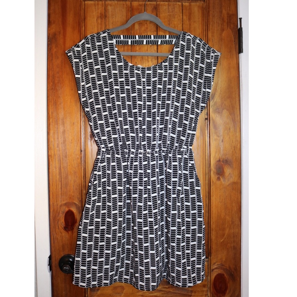 Black and White Dress